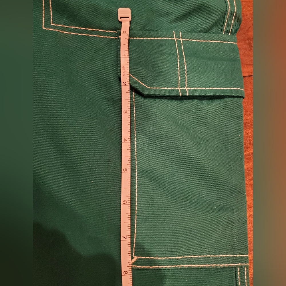 NWT True Religion Adventurine Green Single Needle Military Cargo Pants - Picture 16 of 16